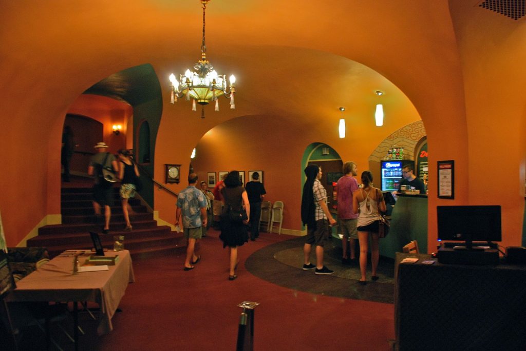 interior of the hollywood theatre